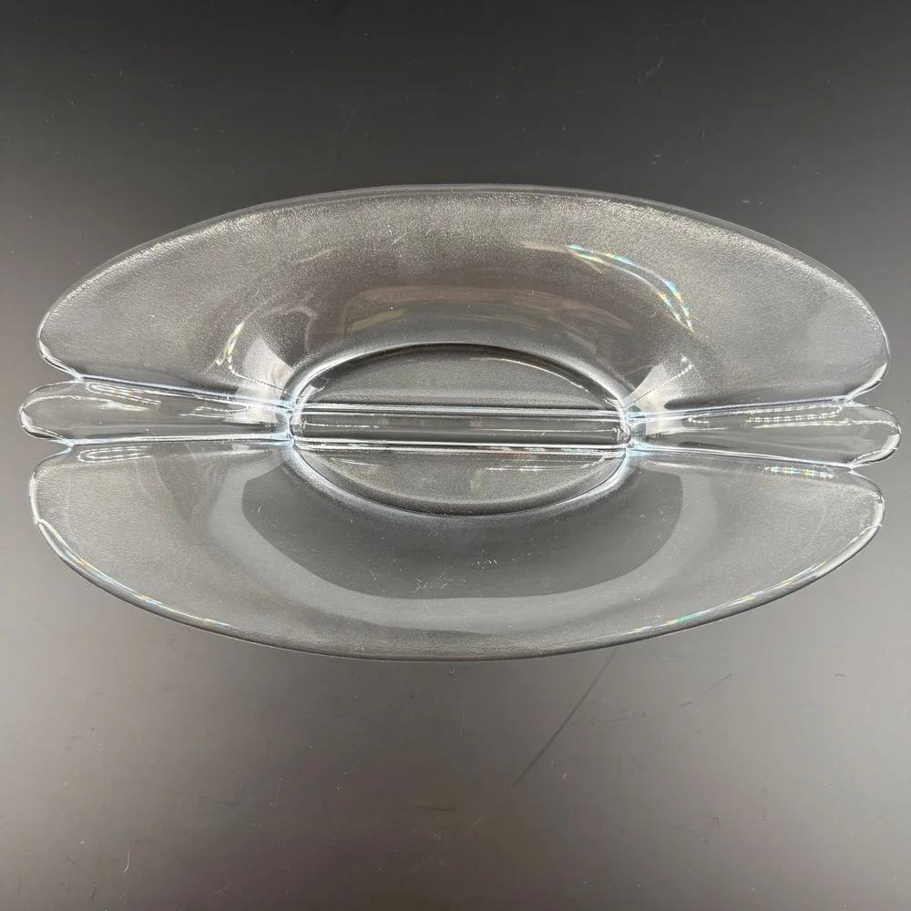 Holmegaard Lilje Lily Large‎ Oblong Console Bowl Torben Jorgensen